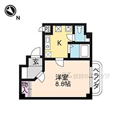 GRANDCHARIOT 1Kの間取図画像