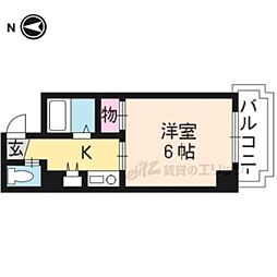 メゾン・ド・ロワール 1Kの間取図画像