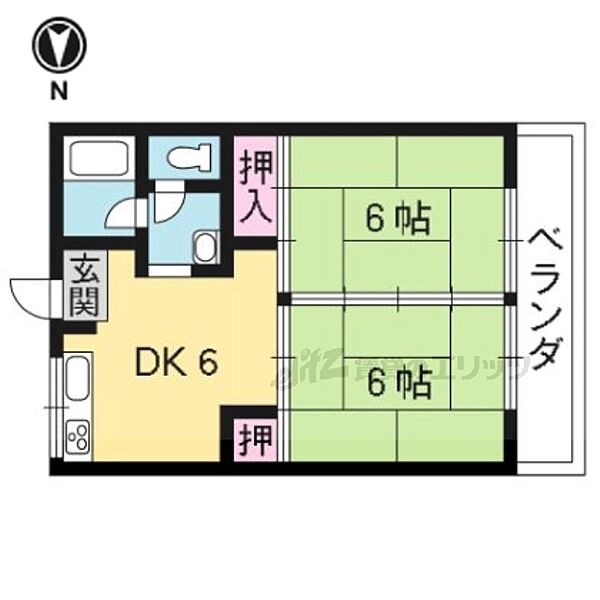 第一ロイヤルハイツ和田 30H｜京都府京都市山科区勧修寺縄手町(賃貸マンション1R・3階・37.60㎡)の写真 その2