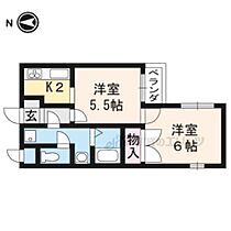 グレース菱屋 401 ｜ 京都府京都市伏見区深草直違橋片町（賃貸マンション2K・4階・33.80㎡） その2