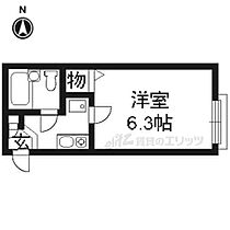 リバティーコート 202 ｜ 京都府京都市伏見区深草大亀谷西寺町（賃貸アパート1K・2階・17.50㎡） その2