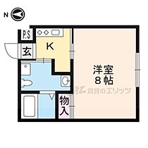 京都府京都市下京区間之町通上珠数屋町下る打越町（賃貸マンション1K・1階・22.77㎡） その2