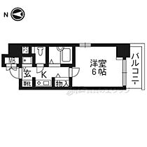 京都府京都市下京区仏光寺通柳馬場東入仏光寺東町（賃貸マンション1K・2階・19.20㎡） その2