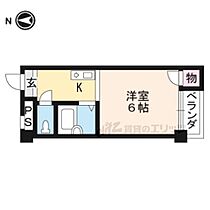 京都府京都市山科区北花山大林町（賃貸マンション1K・4階・18.00㎡） その2