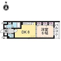 京都府京都市伏見区加賀屋町（賃貸マンション1DK・3階・33.60㎡） その1