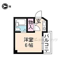 京都府京都市山科区御陵下御廟野町（賃貸マンション1K・1階・17.00㎡） その2