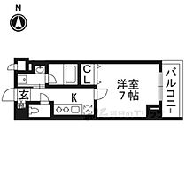 京都府京都市南区西九条南田町（賃貸マンション1K・5階・24.42㎡） その2