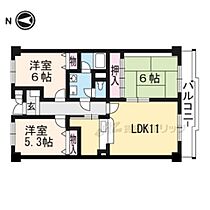 ラポート勧修 709 ｜ 京都府京都市山科区勧修寺東北出町（賃貸マンション3LDK・7階・69.30㎡） その1