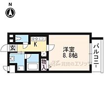 ローズコート花名 201 ｜ 京都府京都市南区上鳥羽南花名町（賃貸マンション1K・2階・26.44㎡） その2