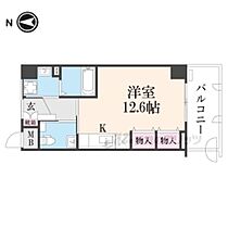 京都府京都市山科区西野山中鳥井町（賃貸マンション1R・2階・36.04㎡） その2