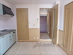 京都地下鉄東西線 椥辻駅 徒歩5分の賃貸マンション 3階1DKのリビング/ダイニング