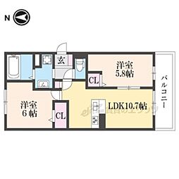 近鉄京都線 上鳥羽口駅 徒歩26分