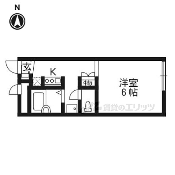 レオパレスALTAII 304｜京都府京都市南区吉祥院這登西町(賃貸アパート1K・3階・19.87㎡)の写真 その2