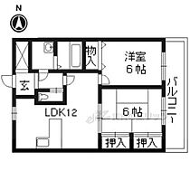 パレ・グランシャリオ 302 ｜ 京都府長岡京市久貝2丁目（賃貸マンション2LDK・3階・54.11㎡） その2