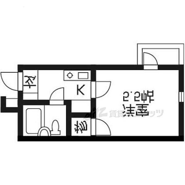 レオパレスＲＸ山科 204｜京都府京都市山科区大宅辻脇町(賃貸マンション1K・2階・16.80㎡)の写真 その2