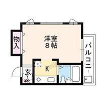 京都府京都市山科区東野中井ノ上町（賃貸アパート1K・2階・21.42㎡） その2