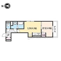 京都府京都市伏見区深草石橋町（賃貸アパート1LDK・1階・32.82㎡） その2