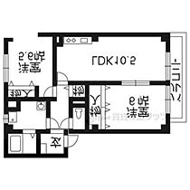 京都府久世郡久御山町佐山栗ノ脇（賃貸マンション2LDK・1階・54.28㎡） その2