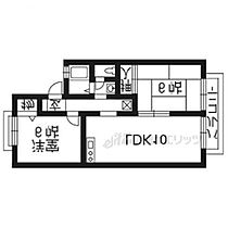 ＷＩＮ68 105 ｜ 京都府長岡京市井ノ内上東ノ口（賃貸アパート2LDK・1階・50.09㎡） その2