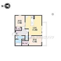 （仮称)D-ROOM長岡京市開田 101 ｜ 京都府長岡京市開田三丁目（賃貸アパート2LDK・1階・60.47㎡） その2