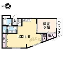 京都府京都市山科区北花山西ノ野町（賃貸マンション1LDK・1階・47.70㎡） その2