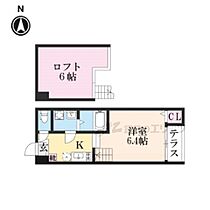 京都府京都市山科区大宅坂ノ辻町（賃貸アパート1K・1階・20.88㎡） その2