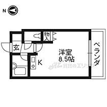 オーシャンボックス丹波橋 204 ｜ 京都府京都市伏見区両替町１０丁目（賃貸マンション1R・2階・19.00㎡） その2