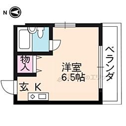 間取図画像 1K
