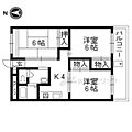 山科AB棟住宅A棟10階5.8万円