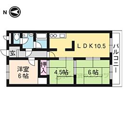 ラポート柳田 3LDKの間取図画像