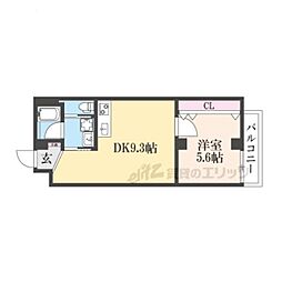 ソフィア墨染駅前 1DKの間取図画像