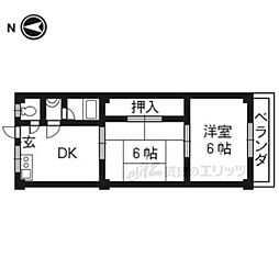 京阪本線 中書島駅 バス24分 久我下車 徒歩1分