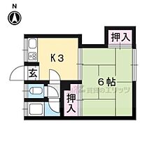 京都府京都市左京区聖護院西町（賃貸マンション1K・2階・21.30㎡） その2