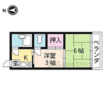 京都府京都市上京区下ノ森通仁和寺下ル鳳瑞町（賃貸マンション2K・3階・24.30㎡） その2