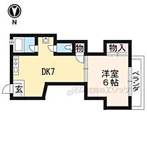 牧マンション 21 ｜ 京都府京都市左京区田中里ノ内町（賃貸マンション1DK・2階・30.00㎡） その2