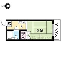 京都府京都市左京区高野清水町（賃貸マンション1K・2階・18.00㎡） その2