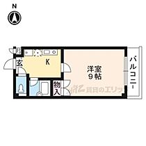 京都府京都市中京区三条通神泉苑西入今新在家西町（賃貸マンション1K・1階・27.47㎡） その2