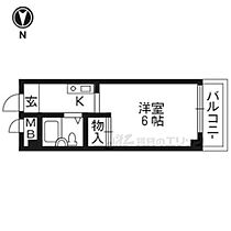 京都府京都市北区鷹峯旧土居町（賃貸マンション1K・4階・26.07㎡） その2