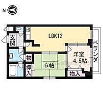 ＣＡＳＡＤＯＭＡＮＩ 202 ｜ 京都府京都市北区紫竹東大門町（賃貸マンション2LDK・2階・57.60㎡） その2