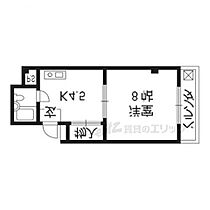 京都府京都市中京区西ノ京御輿岡町（賃貸マンション1DK・2階・25.00㎡） その2