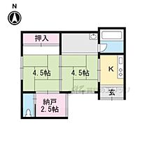 京都府京都市上京区大宮通出水上る清元町（賃貸一戸建2K・1階・35.91㎡） その2