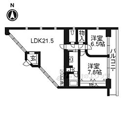 Schwalbe 1LDKの間取図画像