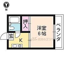 京都府京都市右京区西京極西池田町（賃貸マンション1K・4階・18.36㎡） その2