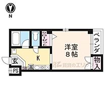 パレステージ二条 404 ｜ 京都府京都市中京区御池通堀川西入池元町（賃貸マンション1K・4階・26.62㎡） その2