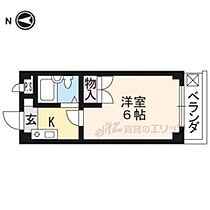 京都府京都市西京区上桂森上町（賃貸マンション1K・1階・16.12㎡） その2