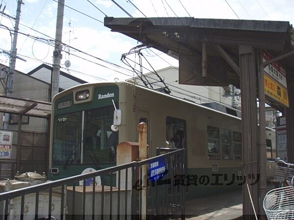 画像10:嵐電蚕ノ社駅まで400メートル