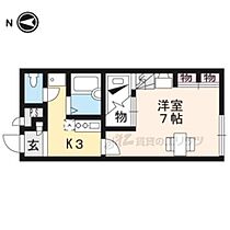 レオパレスアルモニ2番館 203 ｜ 京都府京都市右京区梅津罧原町（賃貸アパート1K・2階・23.18㎡） その2