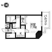 京都府京都市右京区西京極西池田町（賃貸マンション1K・9階・25.82㎡） その2