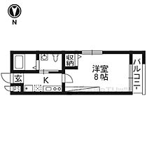 ブライトハイムＣ棟 106 ｜ 京都府京都市右京区梅津フケノ川町（賃貸マンション1K・1階・22.36㎡） その2