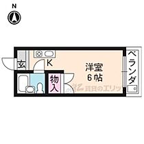 アルス太秦 201 ｜ 京都府京都市右京区太秦井戸ケ尻町（賃貸マンション1R・2階・17.82㎡） その2